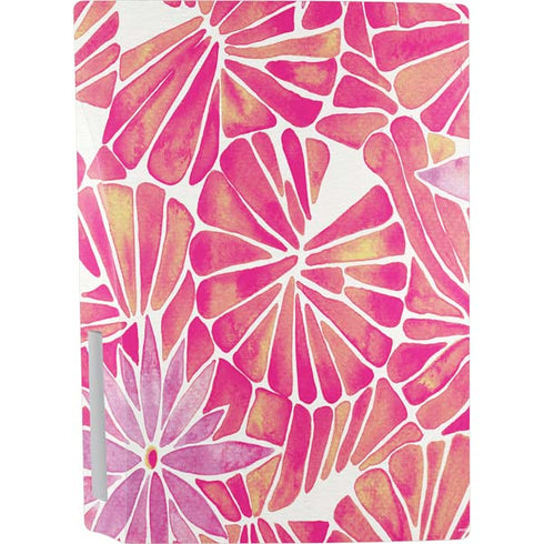 Cat Coq Pink Water Lilies PS5 Bundle Skin