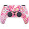 Cat Coq Pink Water Lilies PS5 Controller Skin