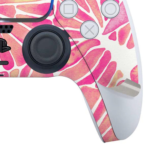 Cat Coq Pink Water Lilies PS5 Controller Skin