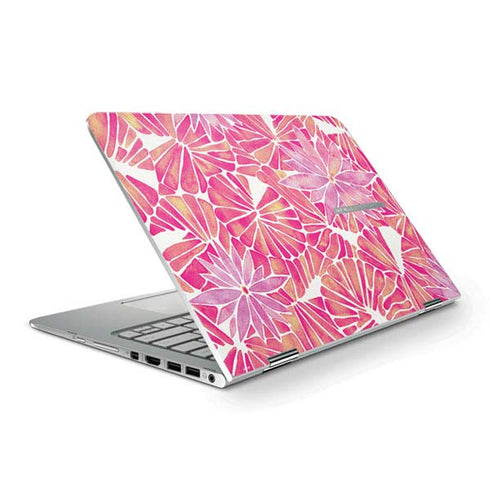 Cat Coq Pink Water Lilies HP Spectre Skin