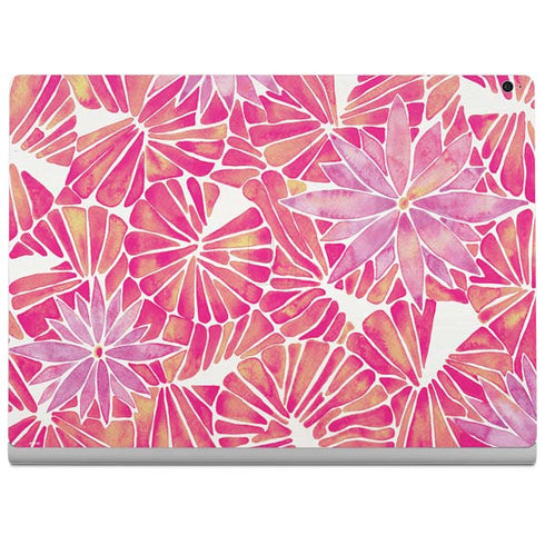 Cat Coq Pink Water Lilies Surface Book 2 15in Skin
