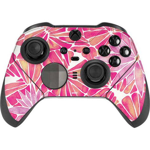 Cat Coq Pink Water Lilies Xbox Elite Wireless Controller Series 2 Skin