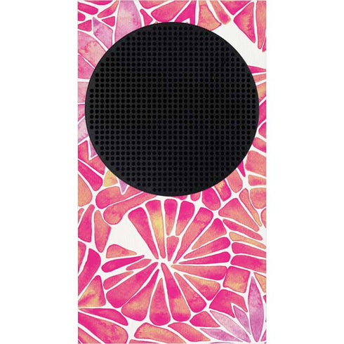 Cat Coq Pink Water Lilies Xbox Series S Bundle Skin