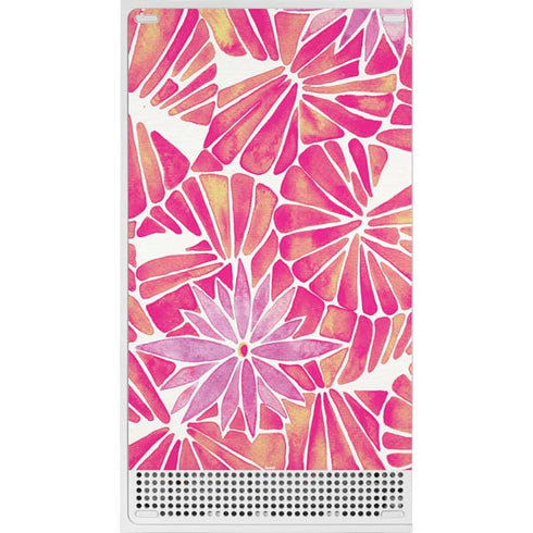 Cat Coq Pink Water Lilies Xbox Series S Bundle Skin