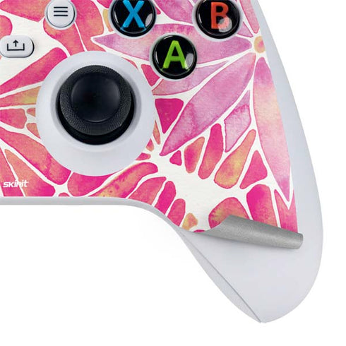 Cat Coq Pink Water Lilies Xbox Series S Bundle Skin
