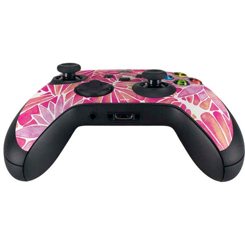 Cat Coq Pink Water Lilies Xbox Series X Controller Skin