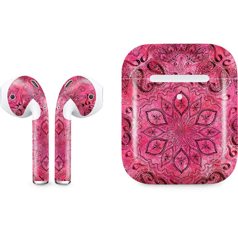 Pink Zen Ginseng Apple AirPods 2 Skin