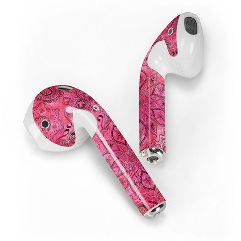 Pink Zen Ginseng Apple AirPods 2 Skin