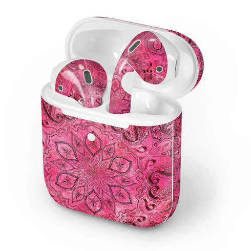 Pink Zen Ginseng Apple AirPods 2 Skin