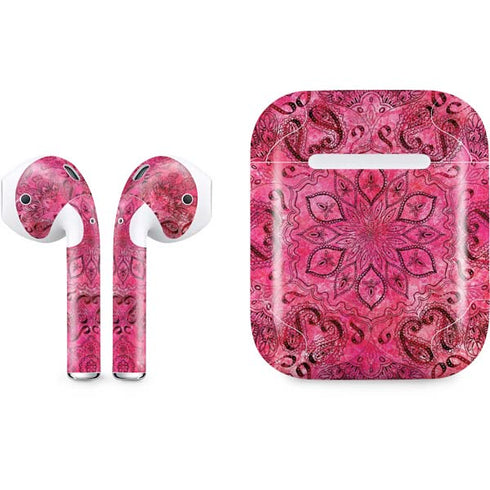 Pink Zen Ginseng Apple AirPods Skin