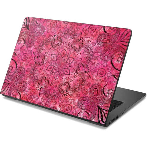 Pink Zen Ginseng Dell Chromebook Skin