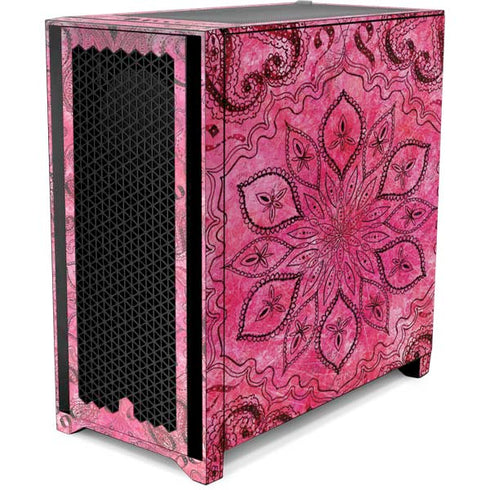 Pink Zen Ginseng Corsair 4000D Tempered Glass Mid-Tower ATX Case Skin