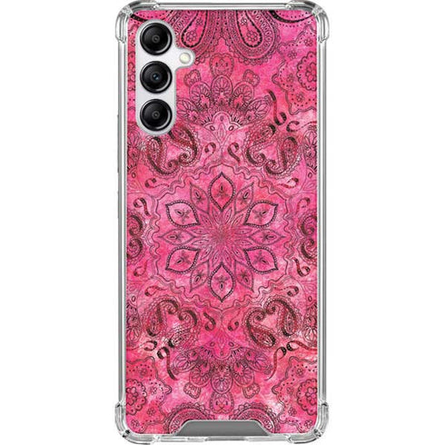 Pink Zen Ginseng Galaxy A14 5G Clear Case
