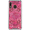 Pink Zen Ginseng Galaxy A30 Clear Case