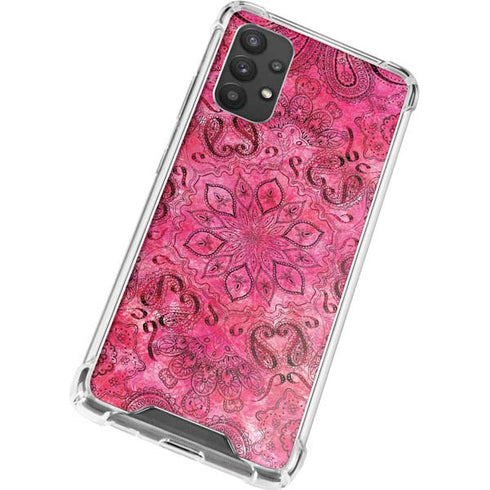 Pink Zen Ginseng Galaxy A32 5G Clear Case