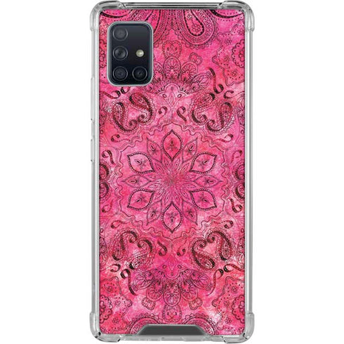 Pink Zen Ginseng Galaxy A51 5G Clear Case