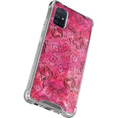 Pink Zen Ginseng Galaxy A51 5G Clear Case