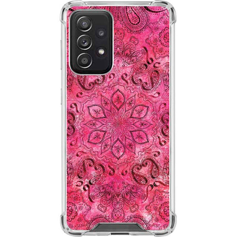 Pink Zen Ginseng Galaxy A52 5G Clear Case