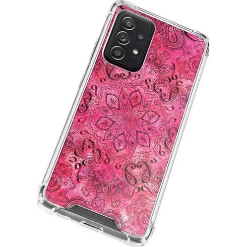 Pink Zen Ginseng Galaxy A52 5G Clear Case