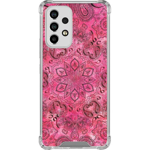 Pink Zen Ginseng Galaxy A53 5G Clear Case