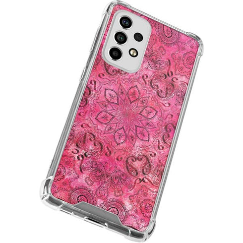 Pink Zen Ginseng Galaxy A53 5G Clear Case