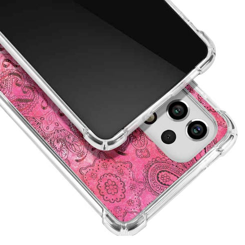 Pink Zen Ginseng Galaxy A53 5G Clear Case