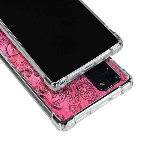Pink Zen Ginseng Galaxy Note20 5G Clear Case