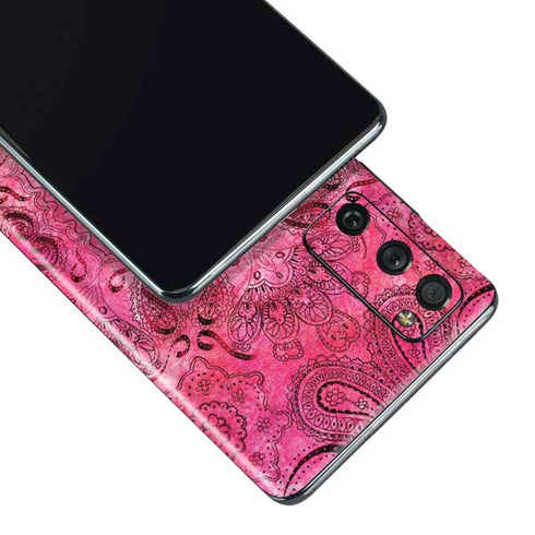 Pink Zen Ginseng Galaxy S20 Fan Edition Skin
