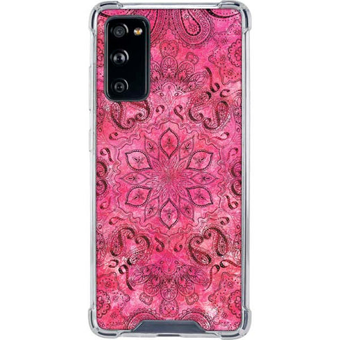 Pink Zen Ginseng Galaxy S20 FE Clear Case