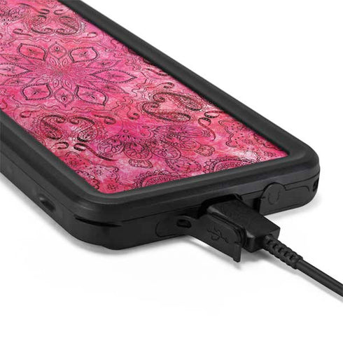 Pink Zen Ginseng Galaxy S20 Plus Waterproof Case