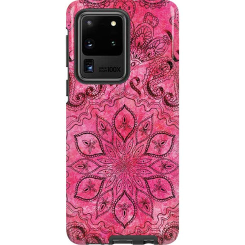 Pink Zen Ginseng Galaxy S20 Ultra 5G Pro Case