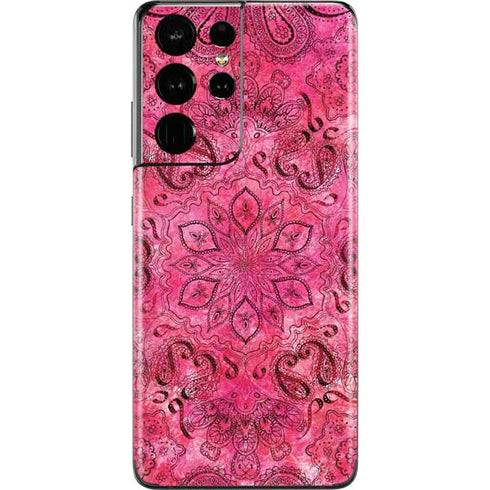 Pink Zen Ginseng Galaxy S21 Ultra 5G Skin