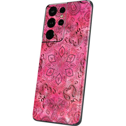 Pink Zen Ginseng Galaxy S21 Ultra 5G Skin