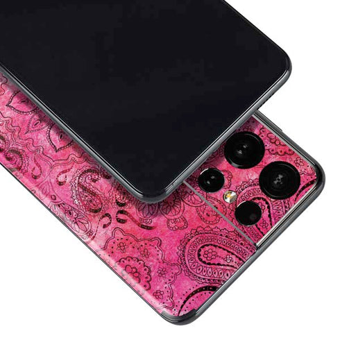 Pink Zen Ginseng Galaxy S21 Ultra 5G Skin