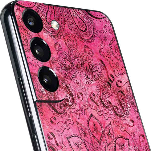 Pink Zen Ginseng Galaxy S22 Plus Skin