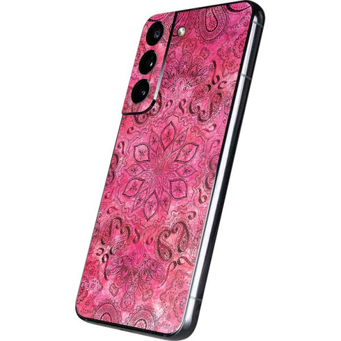 Pink Zen Ginseng Galaxy S22 Skin