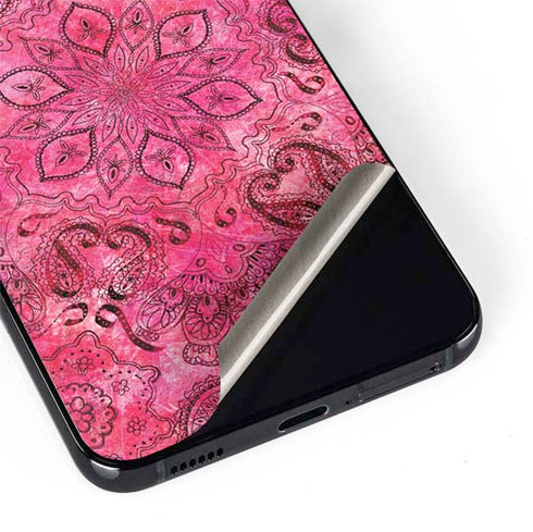 Pink Zen Ginseng Galaxy S22 Skin