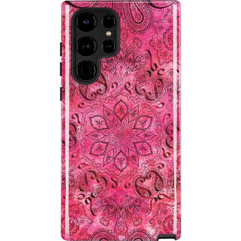 Pink Zen Ginseng Galaxy S22 Ultra Pro Case
