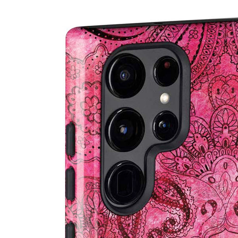 Pink Zen Ginseng Galaxy S22 Ultra Pro Case