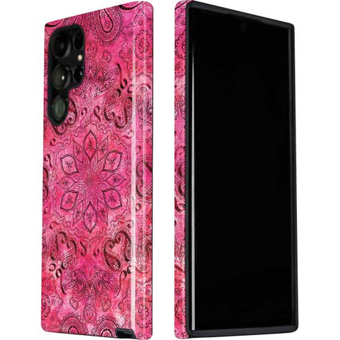 Pink Zen Ginseng Galaxy S22 Ultra Pro Case