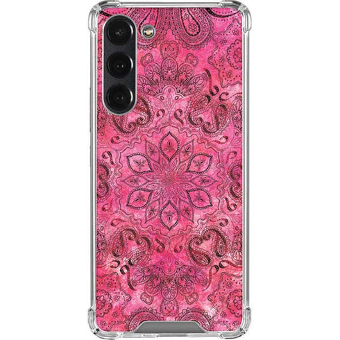 Pink Zen Ginseng Galaxy S23 Plus Clear Case