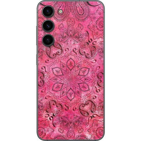 Pink Zen Ginseng Galaxy S23 Plus Skin