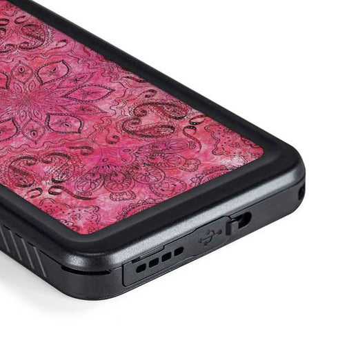 Pink Zen Ginseng Galaxy S23 Plus Waterproof Case