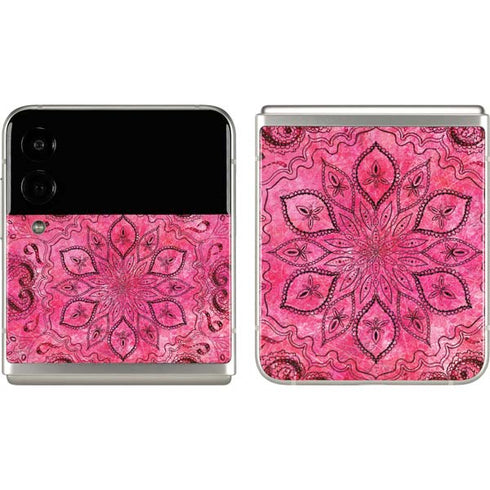 Pink Zen Ginseng Galaxy Z Flip3 5G Skin