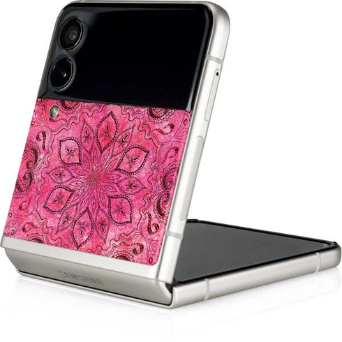 Pink Zen Ginseng Galaxy Z Flip4 5G Skin