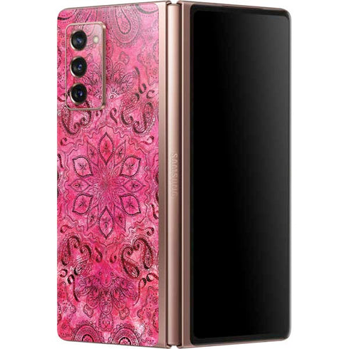 Pink Zen Ginseng Galaxy Z Fold2 5G Skin