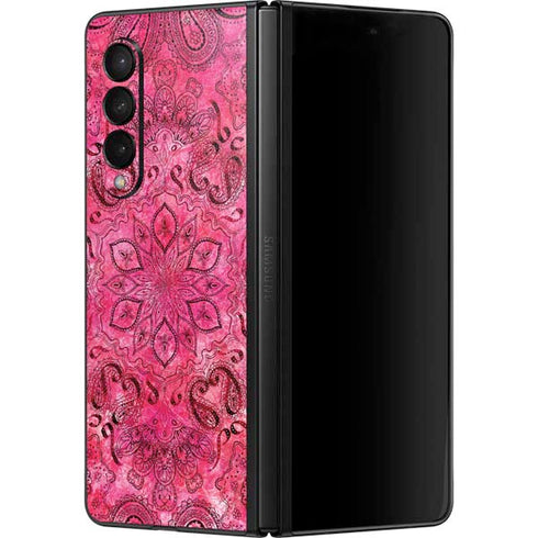 Pink Zen Ginseng Galaxy Z Fold3 5G Skin