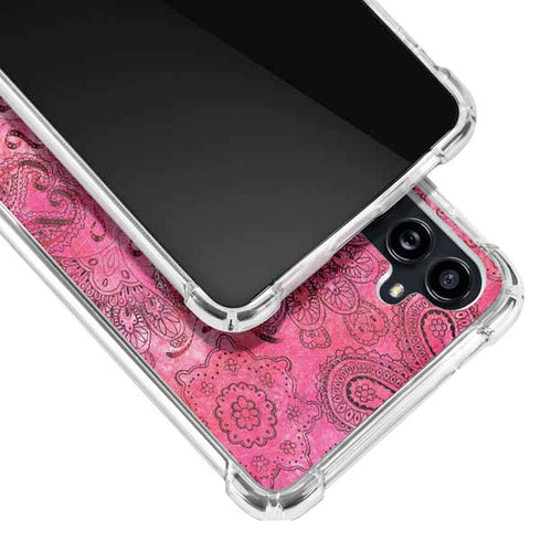 Pink Zen Ginseng Galaxy A54 5G Clear Case