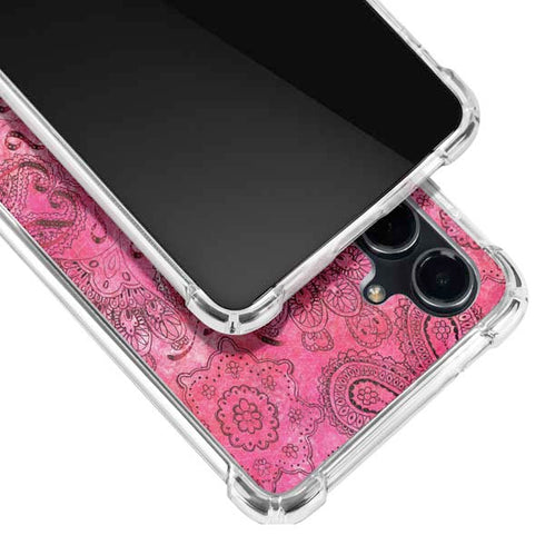 Pink Zen Ginseng Galaxy S23 FE Clear Case