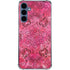 Pink Zen Ginseng Galaxy S24 Clear Case